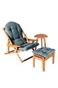 A set of a lounge chair VIP "Chalet chair"