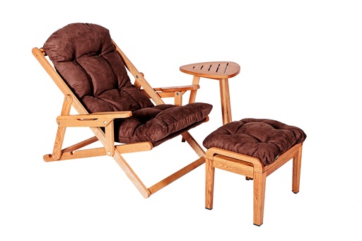 A set of a lounge chair SOFT "Chalet chair"